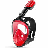 Greatever G1 Full Face Snorkel Mask Oxblood Red