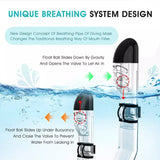 Greatever G3 Half Face Snorkel Mask Unique Breathing System Design