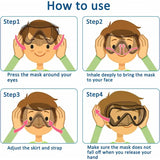 Greatever Swim Goggles Kids Adults How towear