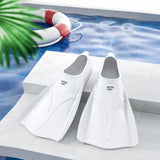 Greatever White Snorkel Fins-Trendy
