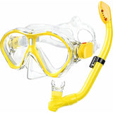 Greatever Yellow Kids Snorkel Set