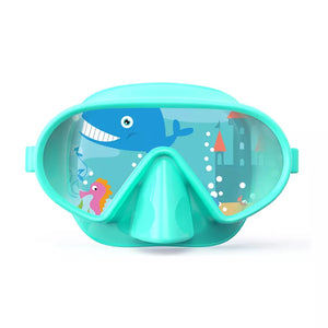 Greatever Light Green Swim Goggles Kids Adults