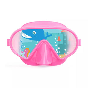 Greatever Pink Swim Goggles Kids Adults