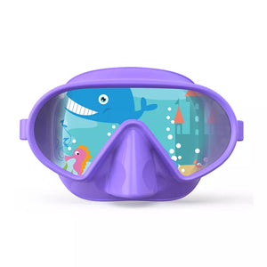 Greatever Purple Swim Goggles Kids Adults